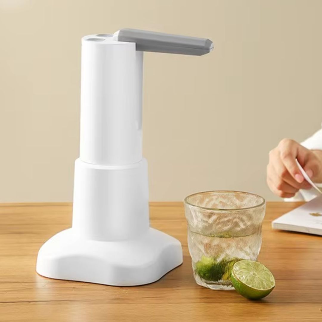Folding Electric Water Pump 3.7W 5V ABS Housing Household Bottled Mineral Water Automatic Wireless Dual-Use Pressurized Bucket