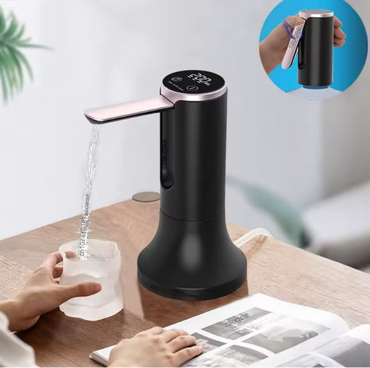 Rechargeable Electric Water Gallon Bottle Pump Automatic Folding Water Dispenser
