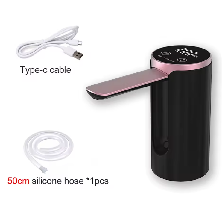 Rechargeable Electric Water Gallon Bottle Pump Automatic Folding Water Dispenser