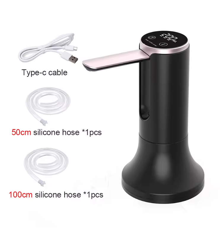 Rechargeable Electric Water Gallon Bottle Pump Automatic Folding Water Dispenser